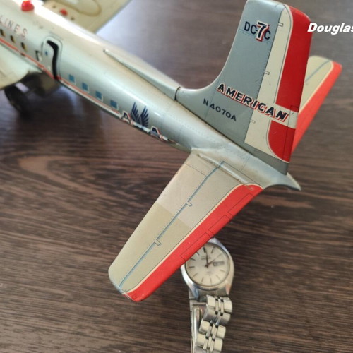 Douglas DC-7C vintage used collectible model toy