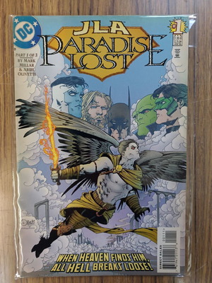 JLA Paradise Lost comic used, English