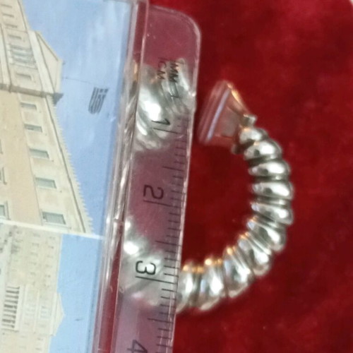 Zolotas silver earrings 950 like new with clips and studs option
