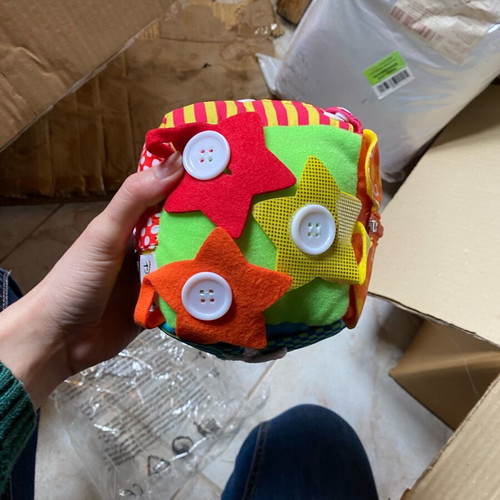 Montessori activity cube new for babies