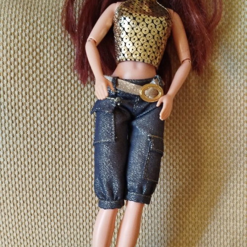 Chelsea doll from My Scene by Mattel like new, Y2K style