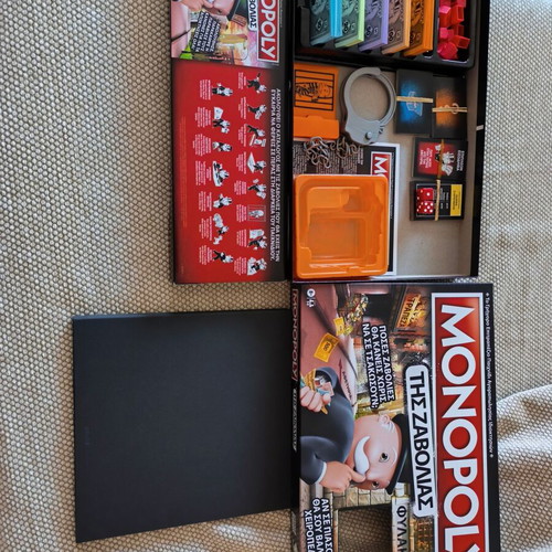 Monopoly The Zabolias board game Hasbro like new