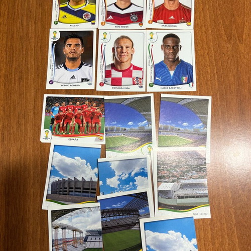 Panini FIFA World Cup 2014 stickers like new