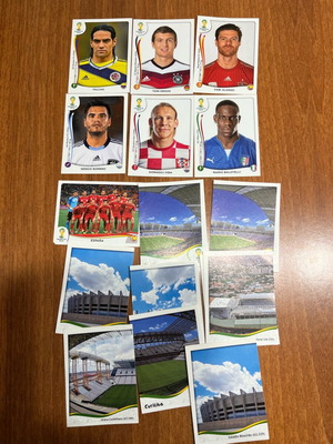 Panini FIFA World Cup 2014 stickers like new