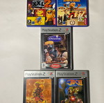 PlayStation 2 kids games used, pack of 5