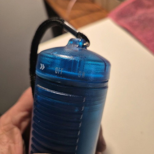 Energizer 2-in-1 flashlight and lantern like new blue for camping and emergencies