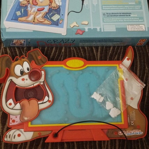 The Little Doctors board games used, pack of 2 with sound and missing parts