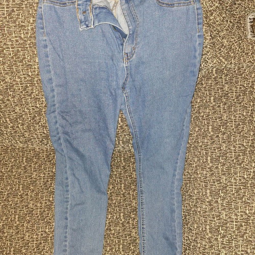 Pull & Bear blue denim pants size L like new