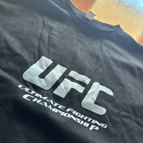 UFC T-shirt new, black, size M