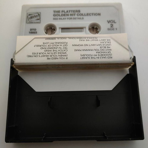 The Platters Golden Hit Collection cassette tape like new, folk
