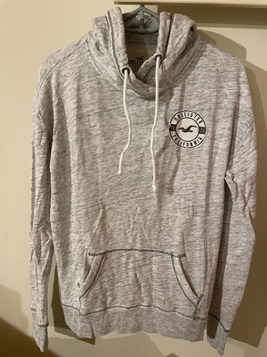Hollister sweatshirt used, light gray, size L