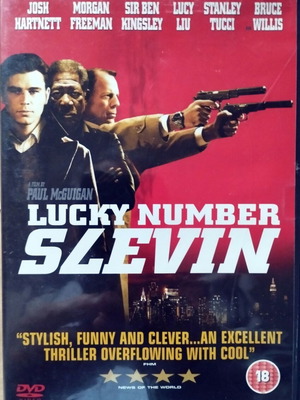 Lucky Number Slevin DVD like new with subtitles