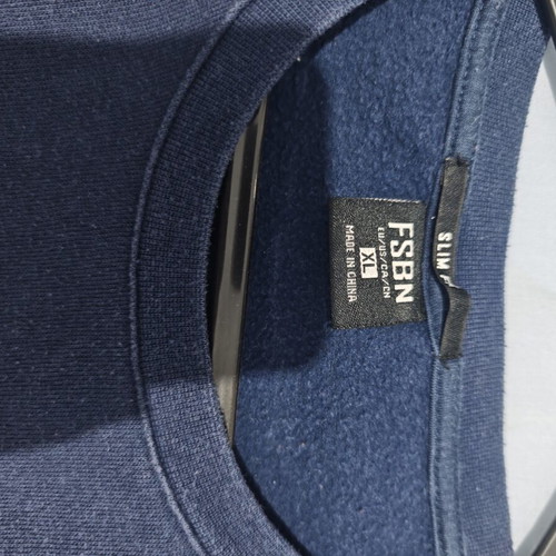 FSBN men's blue sweatshirt XL