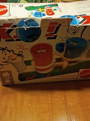 Επιτραπέζιο παιχνίδι K.O! Mattel μεταχειρισμένο, vintage συλλεκτικό