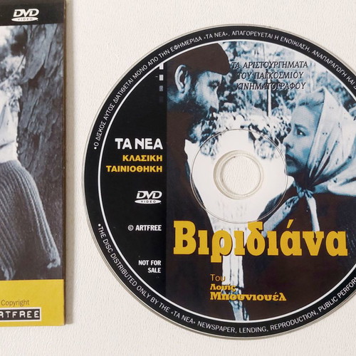 Viridiana DVD comedy drama with subtitles new