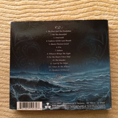 Nightwish Dark Passion Play 2cd new, metal