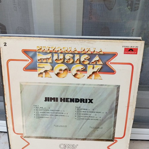 Jimi Hendrix Greatest Hits vinyl like new, rock