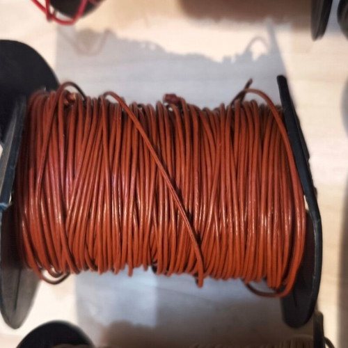 Leather spools like new for jewelry and crafts