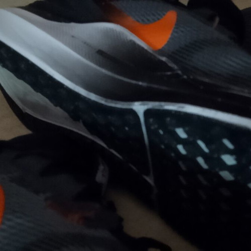 Nike Air Zoom sneakers size 41 used, black and grey