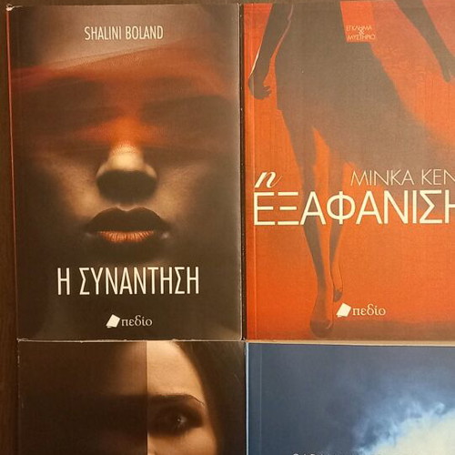 Pack of 4 mystery novels new