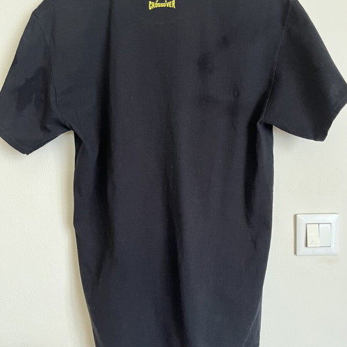 Crossover basketball t-shirt black size M like new unisex