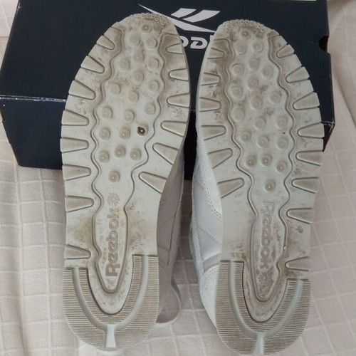 Reebok Classic Leather Women's Sneakers Size 42 Like New Beige