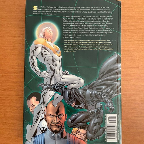 Stormwatch Volume Two HC signed by Warren Ellis, used