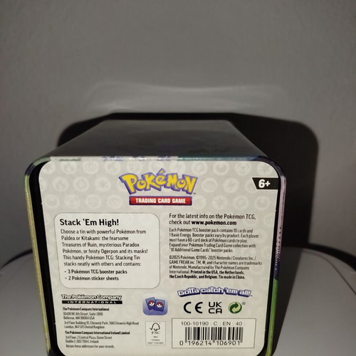 Pokemon Tin new