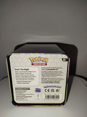 Pokemon Tin new