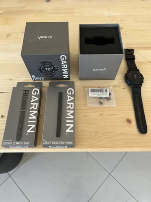 Garmin Fenix 6 Pro αδιάβροχο Smartwatch από ανοξείδωτο ατσάλι 47 mm με παλμογράφο