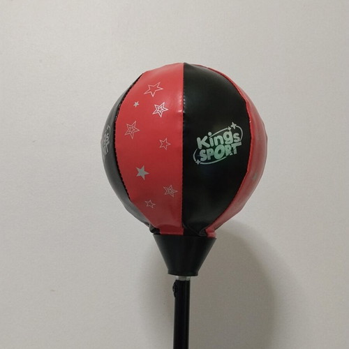 Kings Sport boxing bag used, adjustable height with water base
