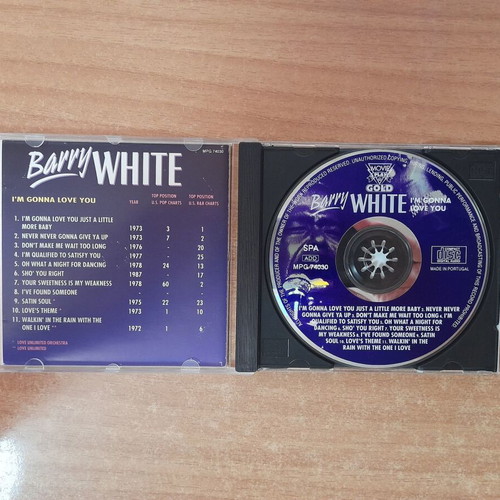 Barry White I'm Gonna Love You CD, R&B Soul