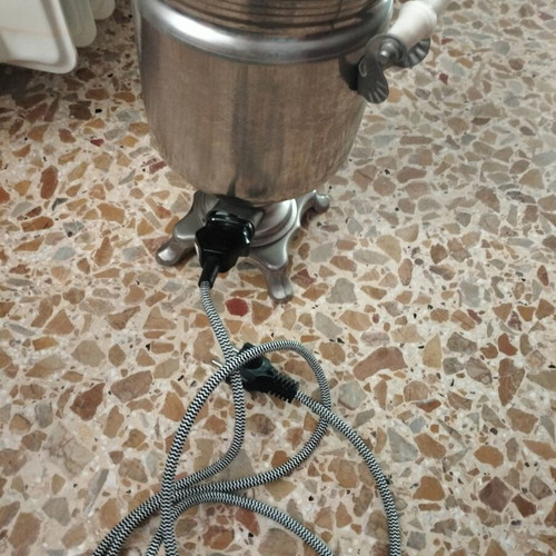 Samovar authentic electric stainless steel like new, 36 cm