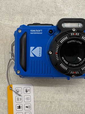 Kodak WPZ2 Compact Camera Καινούργια, 16MP, Full HD, 4x Οπτικό Ζουμ, Μπλε