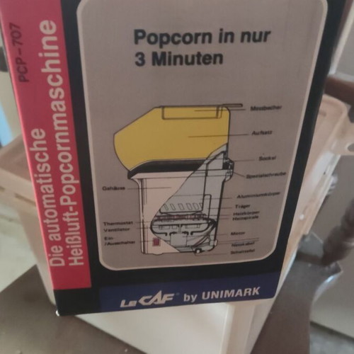 Popcorn machine new