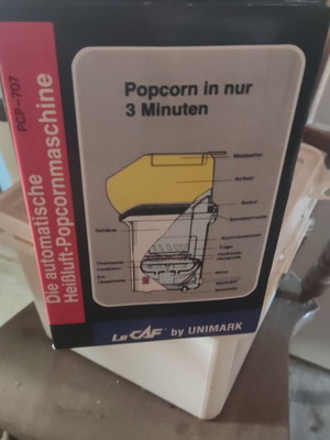 Popcorn machine new