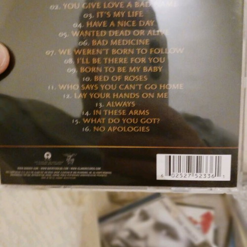Bon Jovi Best CD used in excellent condition