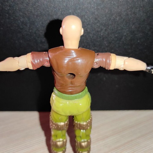 G.I.JOE Salvo (v1) 1990 action figure used, complete with equipment