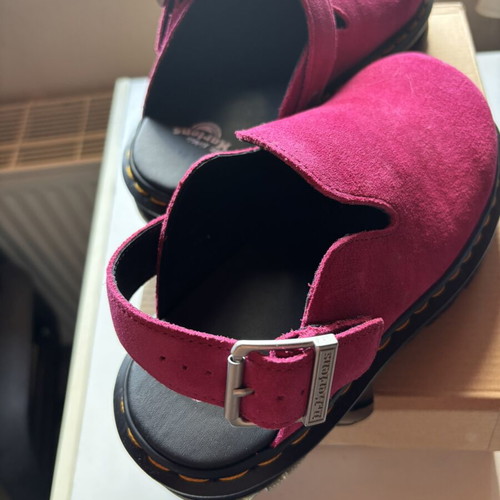 Dr. Martens Zebzag slippers new, pink, size 38