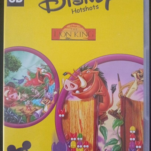 Disney Hotshots The Lion King PC game used