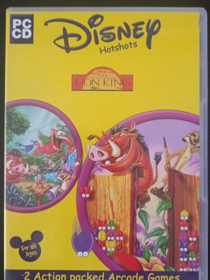 Disney Hotshots The Lion King PC game used