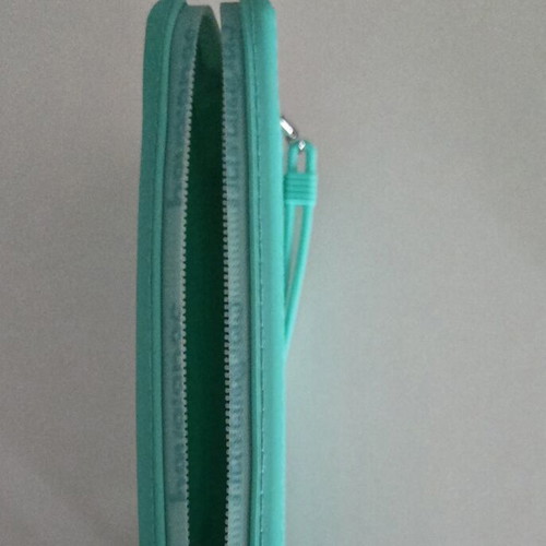 Havaianas Mini Bag turquoise like new, silicone wristlet