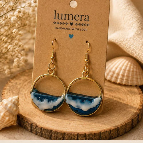 Resin earrings
