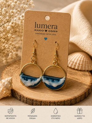 Resin earrings