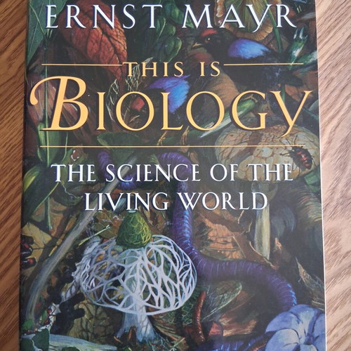 This Is Biology by Ernst Mayr, like new, English