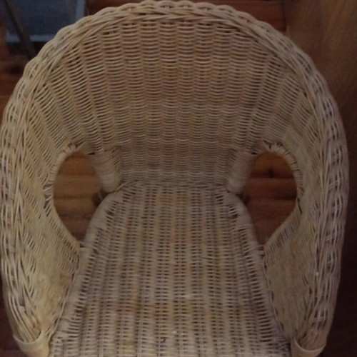 IKEA AGEN children's armchair bamboo like new