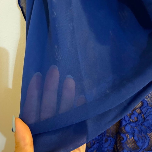 Opera House Luxury Blue Dress like new for Formal Events