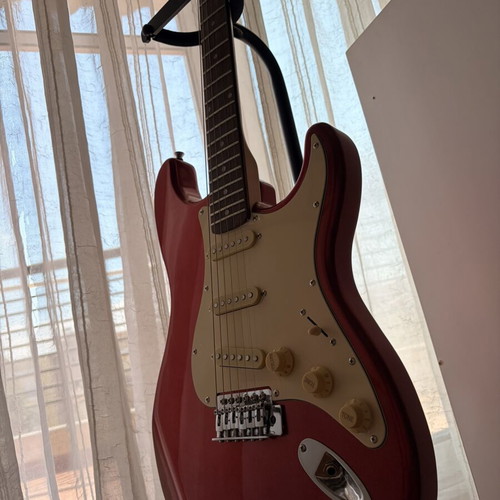 Stagg SES-30 CAR electric guitar with Orange Crush 12 amplifier