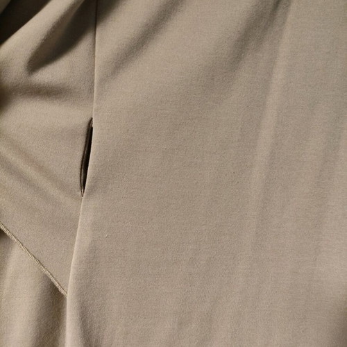 Beige dress with batwing sleeve like new, size L