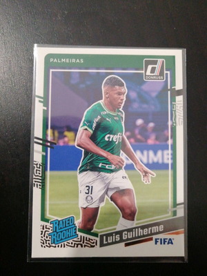 Luis Guilherme 2023-24 Panini Donruss card like new, Palmeiras